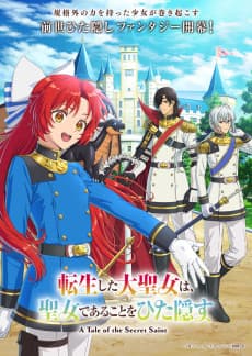 Tensei shita Dai Seijo wa, Seijo de Aru Koto wo Hita Kakusu cover art